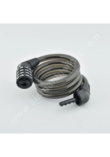 Zhongli Şifreli Kilit Siyah 10x1200mm Siyah