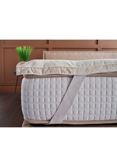 Doqu Home Pamuk Yatak Pedi 150x200cm Ekru