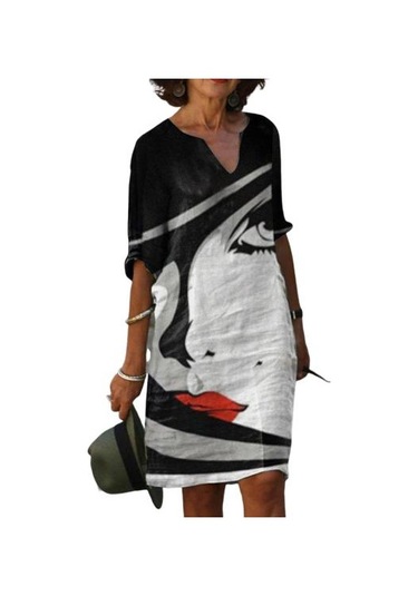 Yeşil Şık Parti Elbise V Yaka Dekoratif Narin El Sanatları Vintage Yaz Evaze Elbise Kadın Kostüm Kadın İçin Yeşil