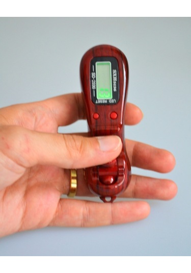 Boyun Askılı Işıklı Dijital Zikirmatik Kırmızı