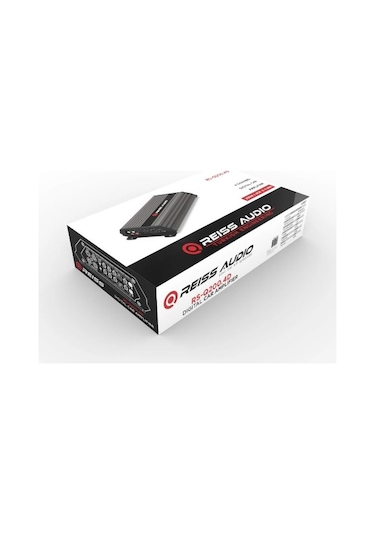 Reiss Audio Rs-q200.4d 4kanal Profesyonel Oto Amfi Anfi 2 Ohm 300