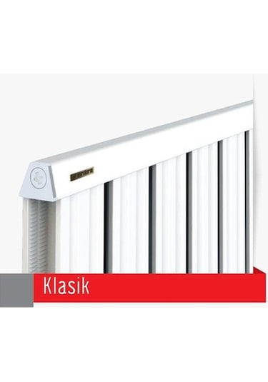 Alüminyum Panel Radyatör Klasik 525x4 Ral 9010 Kırık Beyaz