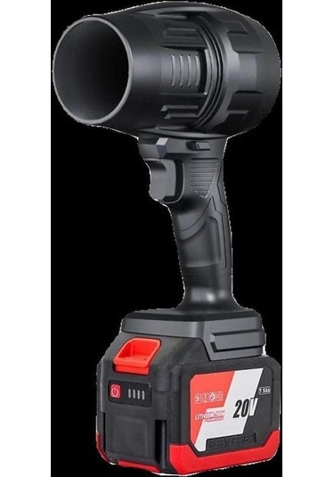 Maiyame Endüstriyel Lityum Pil Turbin Blower - Araç Yıkama, Su/toz/kar Temizleme - Yüksek Güçlu Soğutucu Fan Siyah, Tembel Ünite