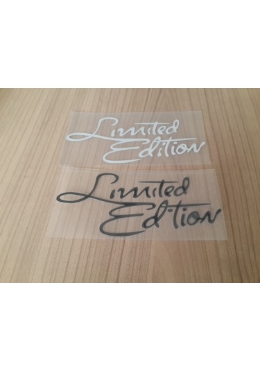 Limited Editiyon Araba Için Vinil