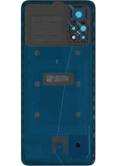 Redmi Note 11 Pro 4g Uyumlu Arka Pil Batarya Kapağı Kamera Lensli - Siyah