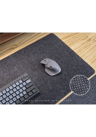 Primepickings Mouse Pad Büyük Keçe Masa Pedi Basit Ofis Dizüstü Bilgisayar Klavye Öğrenci Çalışma Yazma Pedi