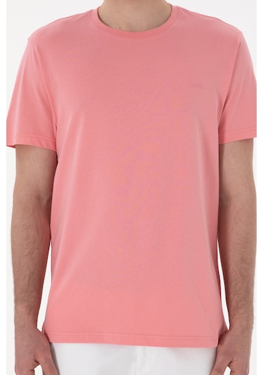 U.S. Polo Assn. Erkek Regular Fit Bisiklet Yaka Pembe Basic Tişört 50305928-VR041 U.S. Polo Assn. Erkek Regular Fit Bisiklet Yaka Pembe Basic Tişört 50305928-VR041