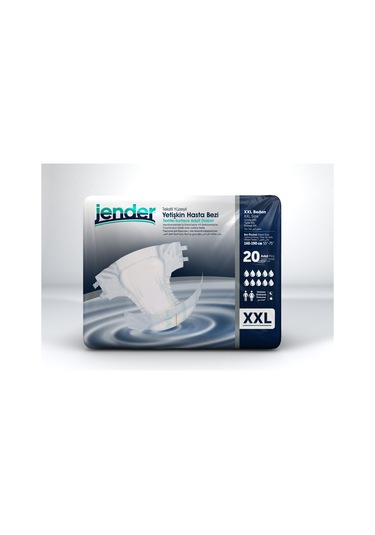 Jender Belbantlı Hasta Bezi 2xlarge Xxlarge Ekstra Xlarge 20 Li 6 Paket 2XL