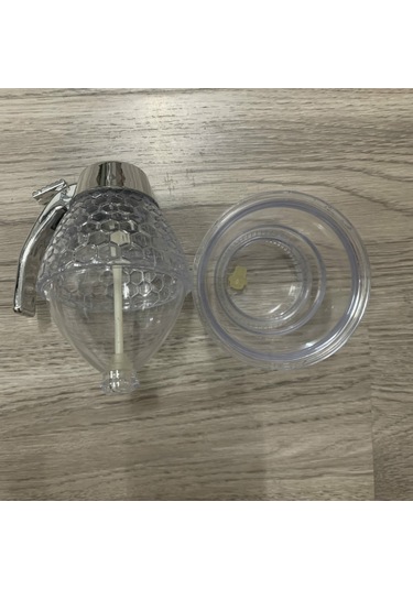 Yuntech01 Akrilik Pekmez Bal Dağıtıcı, Ev Kullanıma Uygun, Kolay Kullanım, Dayanıklı Malzeme, Gündelik Kullanım İçin Bal Kabı