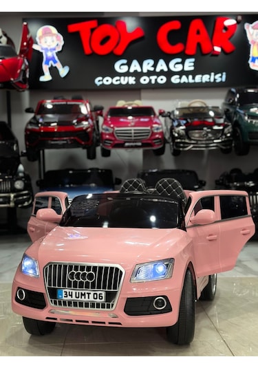 Oyuncak's Öykü Bebek Dünyası Akülü Araba 12 Volt Audi Suv Pembe