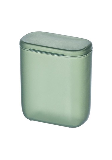 Yeşil Taşınabilir Tel Kablo Saklama Kutusu Seyahat Kulaklık Takı Para Organizatör Depolama