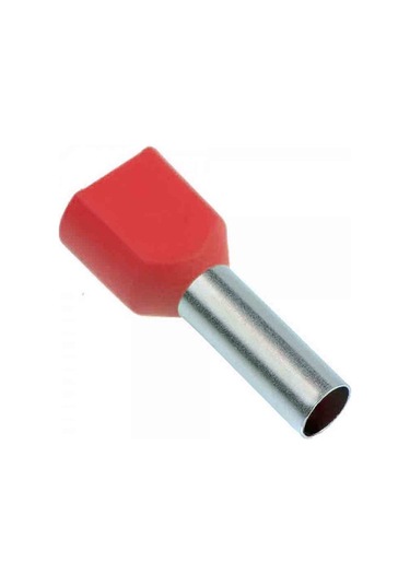 1mm İzoleli Çift Girişli Kablo Yüksükleri 500 Adet