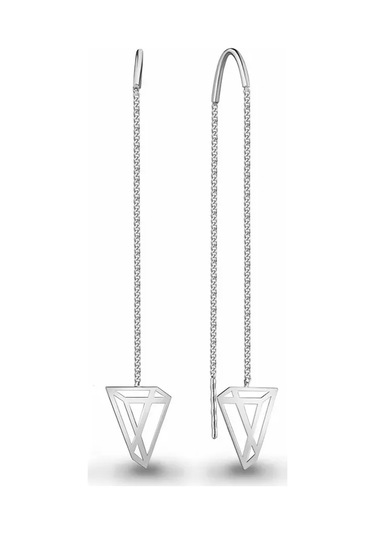 Aquamarıne 925 Ayar Gümüş Küpebackends 222900262 Diğer