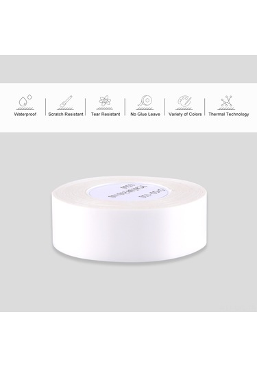 Dofolink Termal Etiket Kağıdı 15x50mm Beyaz, Otomatik Yapıştırıcı, Suya Yağa Dayanıklı, Mürekkep Gerektirmeyen, Ev Ofis Market Kullanıma Uygun 130 Adet 1 Rulo