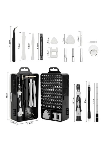 Tornavida Tamir Seti Profesyonel 115 Parça