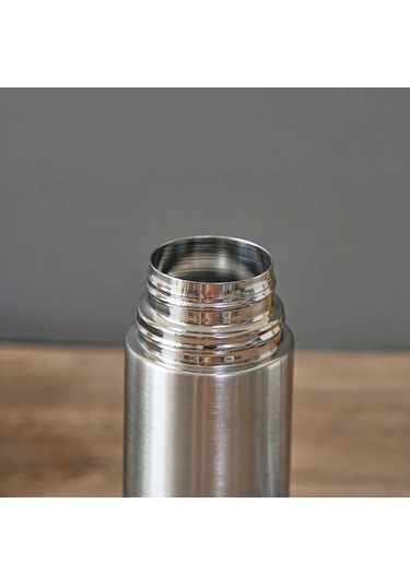 Lixiaqu01 1 Adet750 Ml Paslanmaz Çelik 304 Vakum Şişeler Sıcak Gümüş