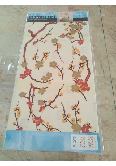 Readyroll Floral Kendinden Yapışkanlı Dekoratif Duvar Süsü N11.274