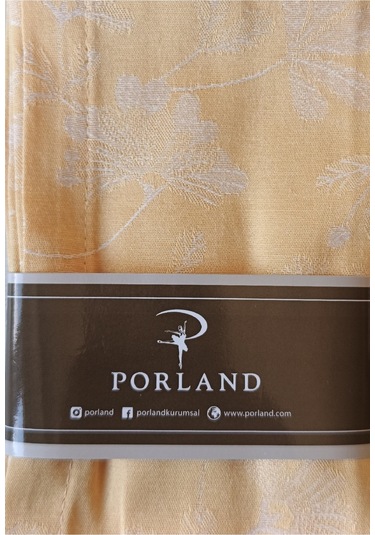 Porland Ayana Sarı 2 Adet Peçete 45x45 Cm