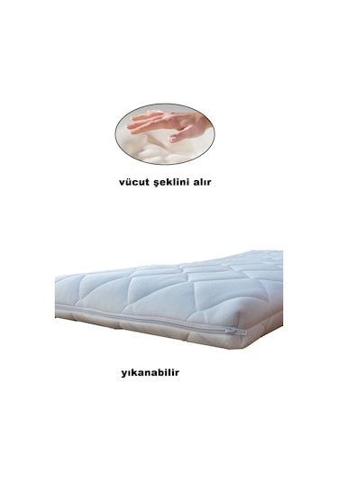 Veraexclusive Yataklı, Anne Yanı, Çekmeceli, Sallanır Beşik Beyaz