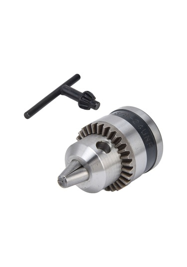 Maiyame Stainless Steel Elektroforezli 0.6-6mm Dönüştürme Matkap Somunu, 3/8-24unf Bağlantı, 3 Tırnaklı Güçlü Tutma, Hızlı Değişim, Çelik, Rust Proof