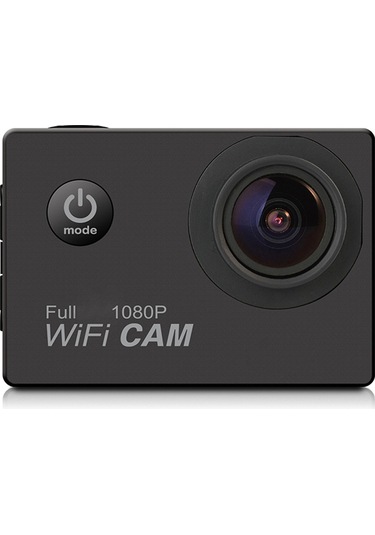 Reedark Su Spor Kamerası 1080p Full Hd 2 Ekran 30m Su Geçirmez Bisiklet Ve Outdoor Kayıt Cihazı Siyah