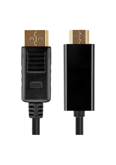 Maxgo 4318 Display Port To HDMI Çevirici Dönüştürücü Adaptör Kablosu 1.8 M