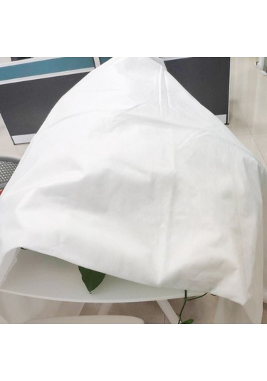 Sones Dokumasız Bitki Örtüsü Kış Yalıtımı Nemlendirici Soğuk Koruması Bitki Örtüsü Bezi, Boyut: 3x15m Beyaz