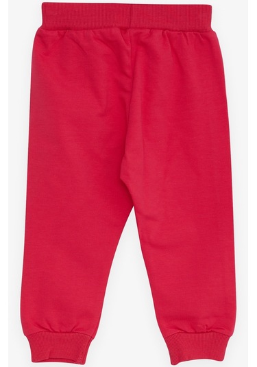 Breeze Kız Bebek Eşofman Altı Bebek Fil Baskılı 6 Ay-2 Yaş, Fuşya