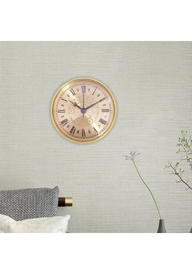 Goldenqian Dekoratif Duvar Saati Aml6cw ÇOk Renkli