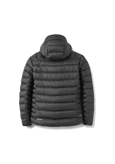 Rab Electron Pro Kapüşonlu Kaz Tüyü Mont Siyah Renk Siyah