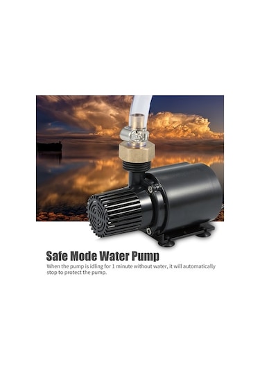 Fortunelane Decdeal Qr90e Su Pompa, Filtreli Kapağı İle, Huzurlu Çalışır, Kolay Montaj, Akvaryum/su Fontaneleri İçin, Otomatik Du