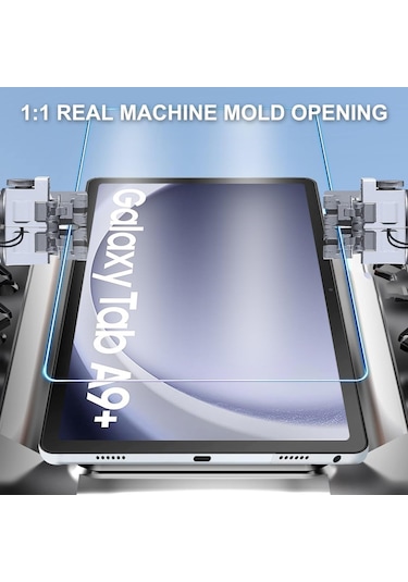 Galaxy Uyumlu Tab A9 Plus Sm-x210 11 İnç Ekran Koruyucu Darbelere Karşı Koruyucu Temperli Cam