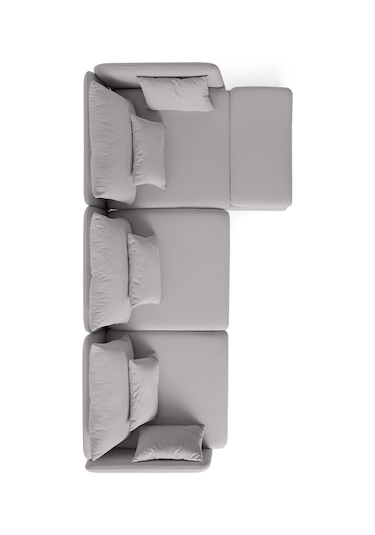 Flexy Köşe Koltuk Takımı Gri