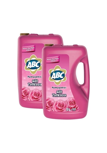 ABC Çamaşır Yumuşatıcısı Gül Tutkusu 2 x 5 L