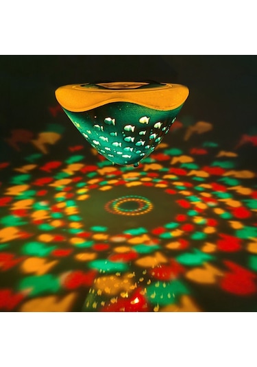 Youmex Yüzülebilen Balık Desenli Led Işık - 6 Farklı Renk Modu 2 Dinamik + 4 Statik - Havuz, Banyo, Bar Partisi Dekorasyonu 1 Adet, Pil Dahil Değil Mavi