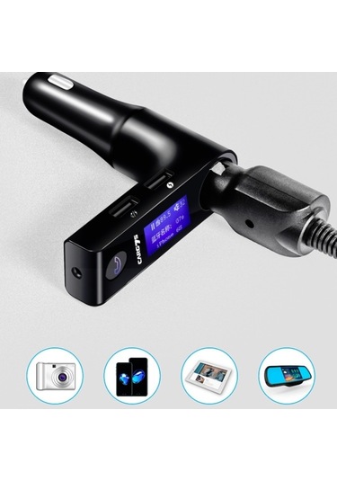 Sones G7s Araç Eller Serbest Bluetooth Mp3 Çalar Fm Verici, Lcd Ekranlı