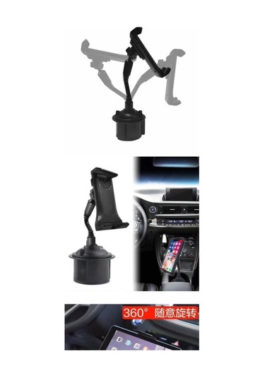 Telefon Tutucu Bardak Tutucu, Evrensel Araç Telefon Tutucu Kaz Boynu Ayarlanabilir Bardak Tutucu Bar Diğer