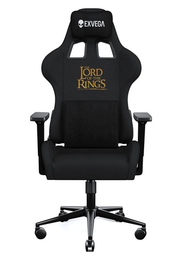 Exvega Vesta 2025 Kumaş Oyuncu Koltuğu Siyah Lord Of The Rings