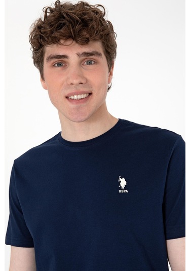 U.s. Polo Assn. Erkek T-shirt G081gl011-000-2102597 Lacivert