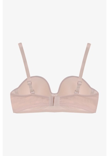 Kadın Dolgusuz Mikro Straplez Sütyen Kavun İçi