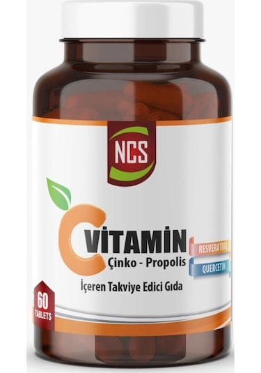 Ncs Vitamin C Çinko Propolis 60 Tablet