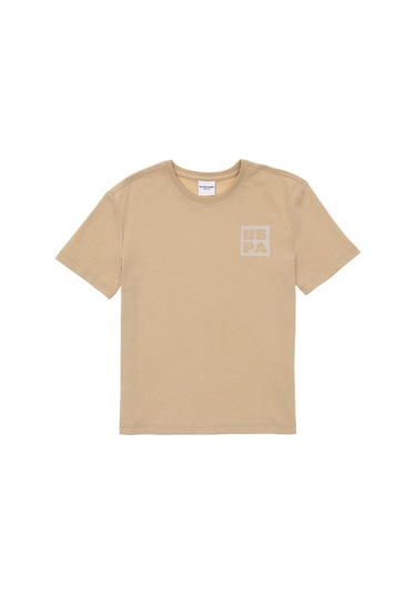 U.s. Polo Assn. Erkek Çocuk Kum Tişört Basic 50295447-vr085 Kum