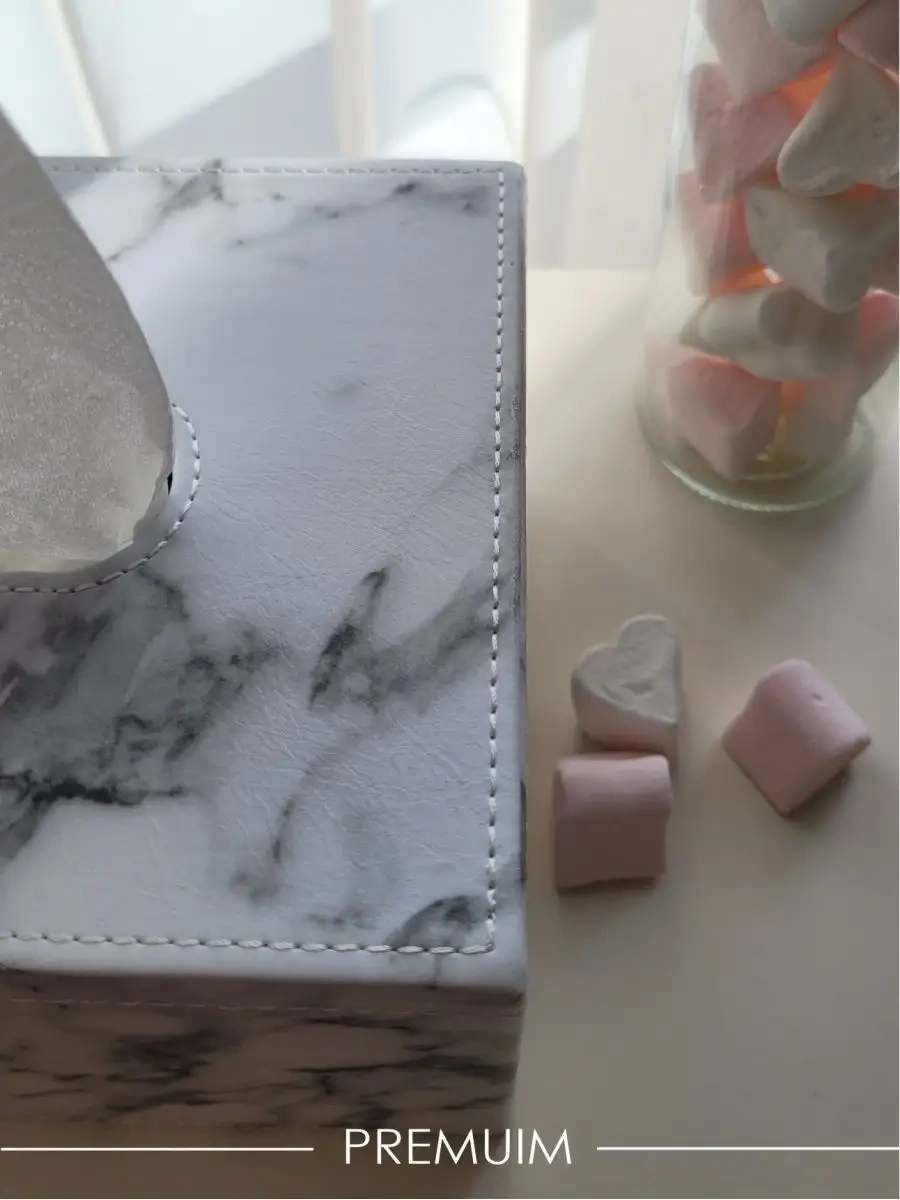 Milano Estetica Masaüstü Dekorasyon Mutfak Kutusu Mendillik 116385277 Beyaz