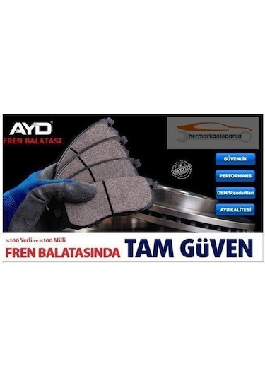 Ford Escort 90-99 Ön Fren Balatası İkaz Telli