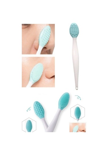 Burun Siyah Nokta Cilt ve Yüz Temizleyici Temizleme Fırçası Peeli