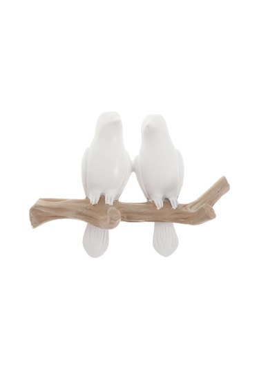 Suntek Duvara Monte Reçine Coat Robe Kanca Kuşlar Ağaç 2-kuş Diğer