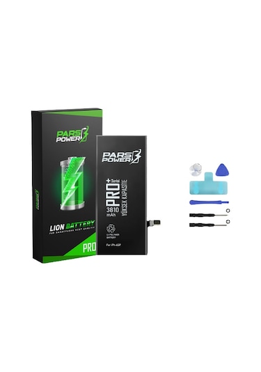 Pars Power Apple Uyumlu iPhone 6s Plus 3810 mAh Yüksek Kapasite Batarya