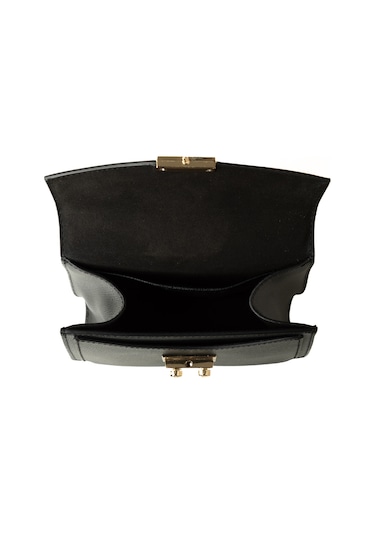 Çapraz Çanta Kadın Sheıla Piumelli Milano Bag P636 Black Siyah