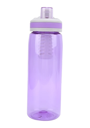 Wezone Dış Mekan Su Arıtıcı Bardağı, 0.01µm Ultrafiltrasyon Membranlı, 2000l Filtre Ömrü, 1100ml/dakika Akış Hızı, Mor Mor