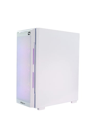 Quantum Gaming Snapfire White 650w 4 Fanlı Mesh Beyaz Gaming Masaüstü Kasa